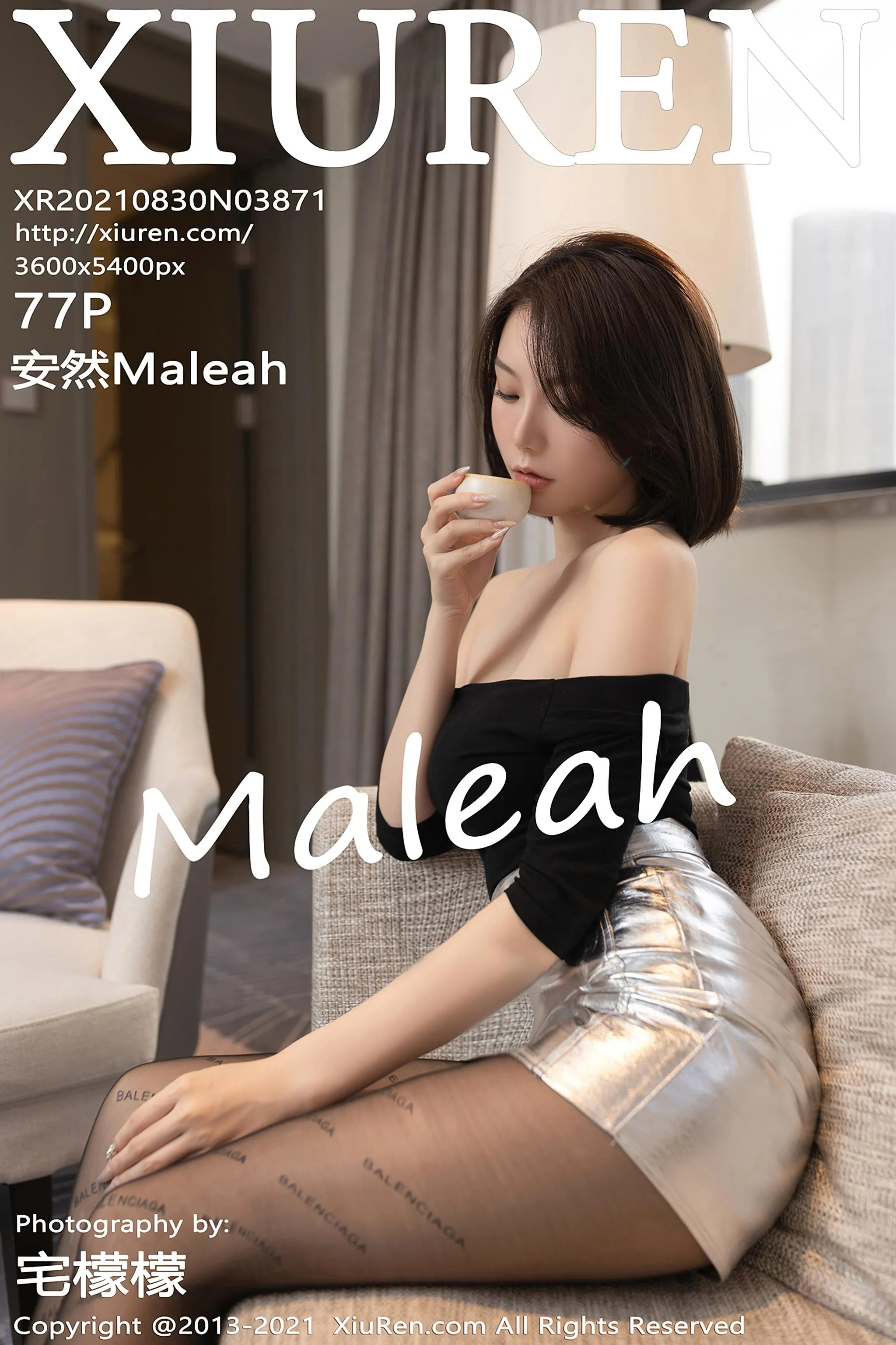 [XIUREN秀人网] 2021.08.30 NO.3871 安然Maleah [78P]插图7
